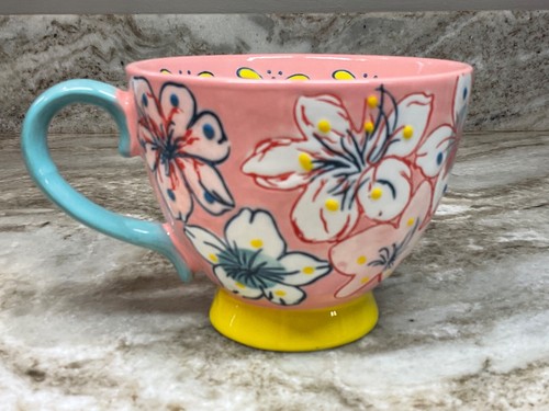 Large coffee mug pink nobel - large,