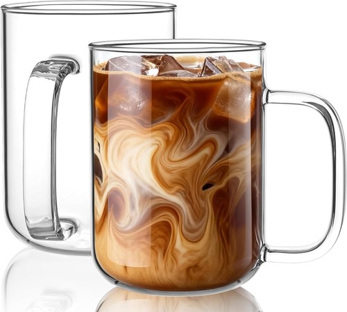 Glass coffee cups - glass, 20